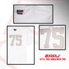 RRJ Men's Basic Tees Oversized Fitting 178673-U (White)