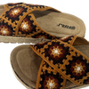 RRJ Ladies Accessories Basic Footwear Slipper 170959 (Brown)