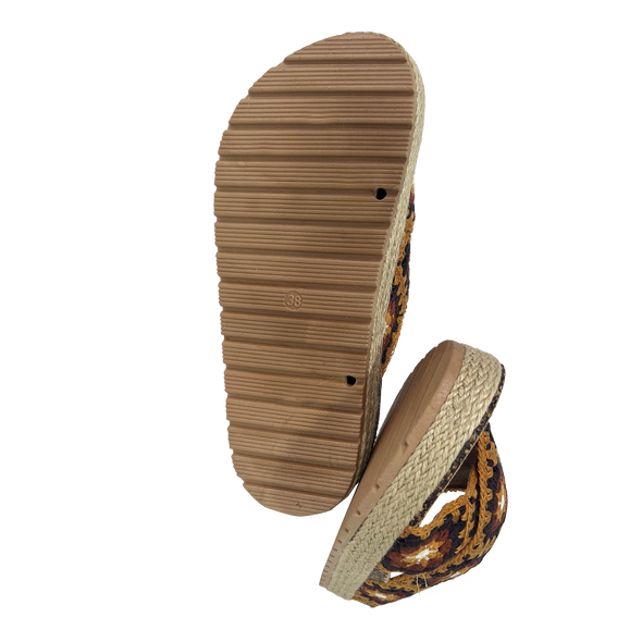 RRJ Ladies Accessories Basic Footwear Slipper 170959 (Brown)