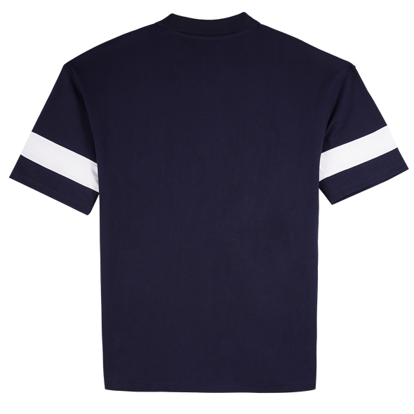 RRJ Men's Basic Collared Shirt Oversized Fitting 169829 (Navy)