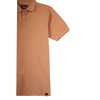RRJ Men's Basic Collared Shirt Semifit Fitting 169617 (Brown)