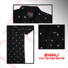 RRJ Men's Basic Woven Semibody Fitting 158700 (Black)