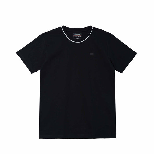 RRJ Men's Basic Tees Semibody Fitting 176146-U (Black)
