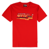 RRJ Men's Basic Tees Semibody Fitting 181040-U (Red)