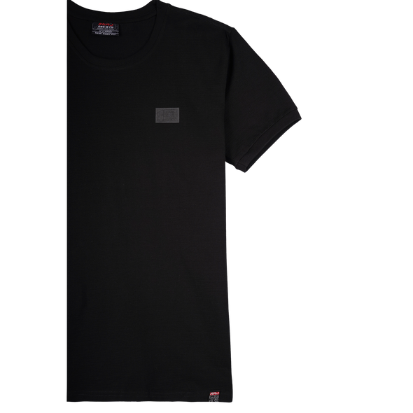 RRJ Men's Basic Tees Semibody Fitting 158333 (Black)