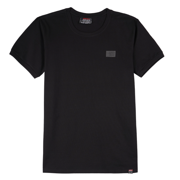 RRJ Men's Basic Tees Semibody Fitting 158333 (Black)