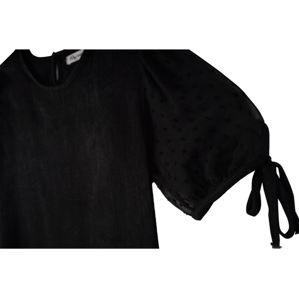 RRJ Ladies Basic Woven Shirt Regular Fitting 173630-U (Black)