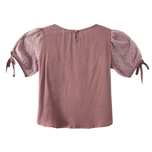 RRJ Ladies Basic Woven Shirt Regular Fitting 173630-U (Pink)