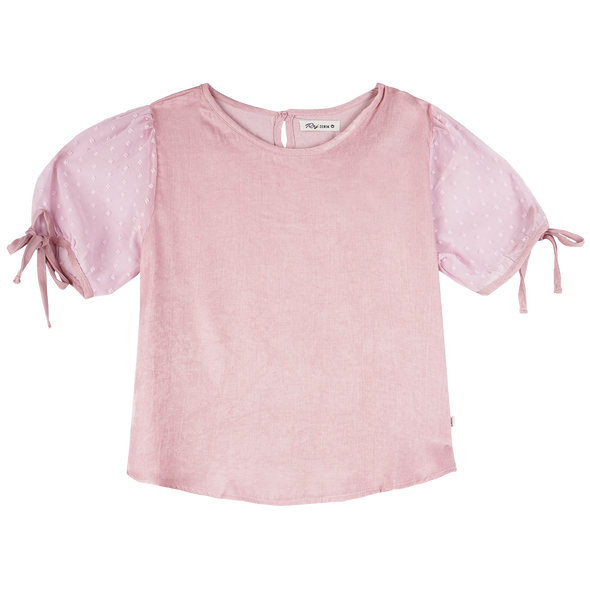 RRJ Ladies Basic Woven Shirt Regular Fitting 173630-U (Pink)