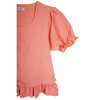 RRJ Ladies Basic Tees Boxy Fitting 163816-U (Pink)