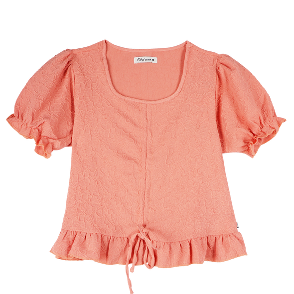 RRJ Ladies Basic Tees Boxy Fitting 163816-U (Pink)
