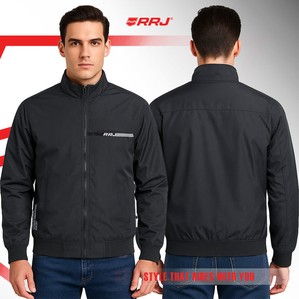 RRJ Men's Basic Jacket Regular Fitting 179751 (Dark Gray)