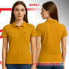 RRJ Ladies Basic Collared Regular Fitting 116834 (Yellow)