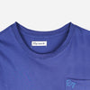 RRJ Basic Tees for Ladies Regular Fitting Shirt CVC Jersey Fabric Trendy fashion Casual Top Blue T-shirt for Ladies 109532-U (Blue)