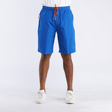 RRJ Basic Non-Denim Jogger Shorts for Men Regular Fitting Rinse Wash Fabric Casual short Navy Blue Jogger short for Men 103371 (Navy Blue)