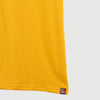 RRJ Basic Tees for Men Semi Body Fitting Shirt CVC Jersey Fabric Trendy fashion Casual Top Gold T-shirt for Men 118996-U (Gold)