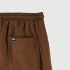 RRJ Basic Non-Denim Jogger Shorts for Men Regular Fitting Rinse Wash Fabric Casual short Light Brown Jogger short for Men 126107 (Light Brown)