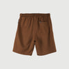 RRJ Basic Non-Denim Jogger Shorts for Men Regular Fitting Rinse Wash Fabric Casual short Light Brown Jogger short for Men 126107 (Light Brown)