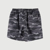RRJ Modified Non Denim Swim Shorts for Men Regular Fitting Rinse Wash Fabric Casual Short Charcoal Gray Swim short for Men 127134 (Charcoal Gray)