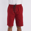 RRJ Basic Non-Denim Jogger Shorts for Men Trendy Fashion With Pocket Regular Fitting Garment Wash Fabric Casual short Maroon Jogger short for Men 127144 (Maroon)