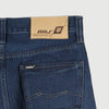 RRJ Men's Basic Denim Baggy Jeans for Men Trendy Fashion High Quality Apparel Comfortable Casual Pants for Men 136192 (Medium Shade)