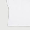 RRJ Basic Tees for Ladies Regular Fitting Shirt Trendy fashion Casual Top White T-shirt for Ladies 126094 (White)