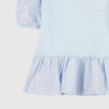 RRJ Basic Tees for Ladies Regular Fitting Shirt Trendy fashion Casual Top Blue T-shirt for Ladies 134273 (Blue)