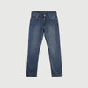 RRJ Basic Denim Pants for Men Skinny Fitting Mid Rise Trendy fashion Casual Bottoms Medium Shade Jeans for Men 136733 (Medium Shade)