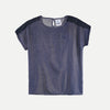 RRJ Basic Woven for Ladies Regular Fitting Shirt Trendy fashion Casual Top Navy Woven for Ladies 134390 (Navy)
