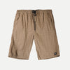 RRJ Basic Non-Denim Jogger Shorts for Men Regular Fitting Garment Wash Fabric Casual short Khaki Jogger short for Men 133617 (Khaki)