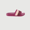 RRJ Ladies Accessories Basic Footwear for Ladies Rubber Slip on Trendy fashion Plum Slip on for Ladies 95400 (Plum)