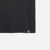 RRJ Basic Tees for Men Semi Body Fitting Shirt Cotton Fabric Trendy fashion Casual Top Black T-shirt for Men 104188 (Black)