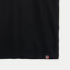 RRJ Basic Tees for Men Semi Body Fitting Shirt CVC Jersey Fabric Round Neck Trendy fashion Casual Top Black T-shirt for Men 126358-U (Black)