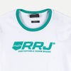 RRJ Basic Graphic Tees for Men Semi Body Fitting Round Neck Trendy fashion Casual Top White T-shirt for Men 113041 (White)