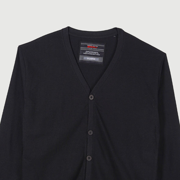RRJ Men's Basic Jacket Regular Fitting Cotton Fabric Sweatshirt Trendy fashion Casual Top Black Jacket for Men 138465-U (Black)