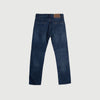 RRJ Men's Basic Denim Fashionable Casual Apparel Maong Pants For Men Mid Waist Trendy Fashion High Quality Slim Straight 147109-U (Dark Shade)