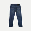 RRJ Basic Denim Pants for Men Skinny Fitting Mid Rise Trendy fashion Casual Bottoms Dark Shade Jeans for Men 147696 (Dark Shade)
