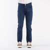 RRJ Basic Denim Pants for Men Skinny Fitting Mid Rise Trendy fashion Casual Bottoms Dark Shade Jeans for Men 143336-U (Dark Shade)