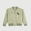 RRJ Basic Jacket for Ladies Regular Fitting Nylon Fabric Trendy fashion Casual Top Bomber Jacket for Ladies 132218 (Green)