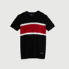 RRJ Basic Tees for Men Comfort Fitting Shirt Trendy fashion Casual Top High Quality Apparel Comfortable Casual T-shirt for Men 140409 (Black)