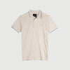 RRJ Basic Collared for Men Semi Body Fit Trendy fashion Casual Top Beige Polo shirt for Men 137549-U (Beige)