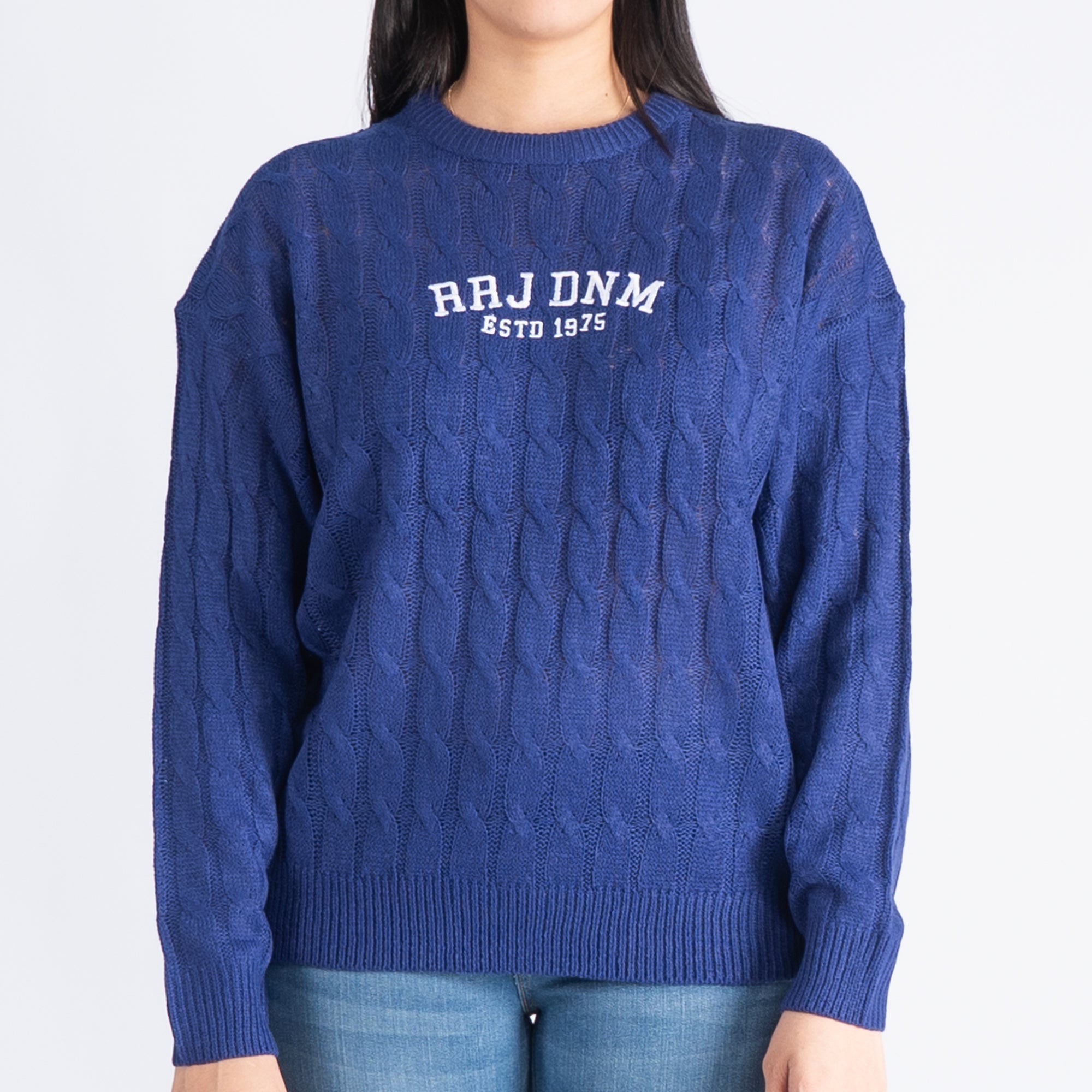 RRJ Basic Jacket for Ladies Regular Fitting Long sleeve Sweatshirt Tre Rough Rider Jeans