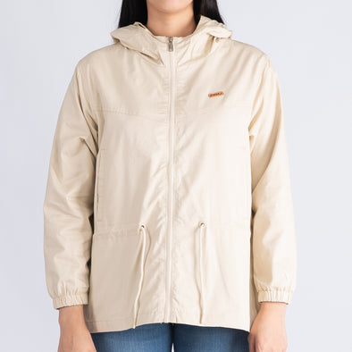 RRJ Basic Jacket for Ladies Relaxed Fitting with hoodie and pocket