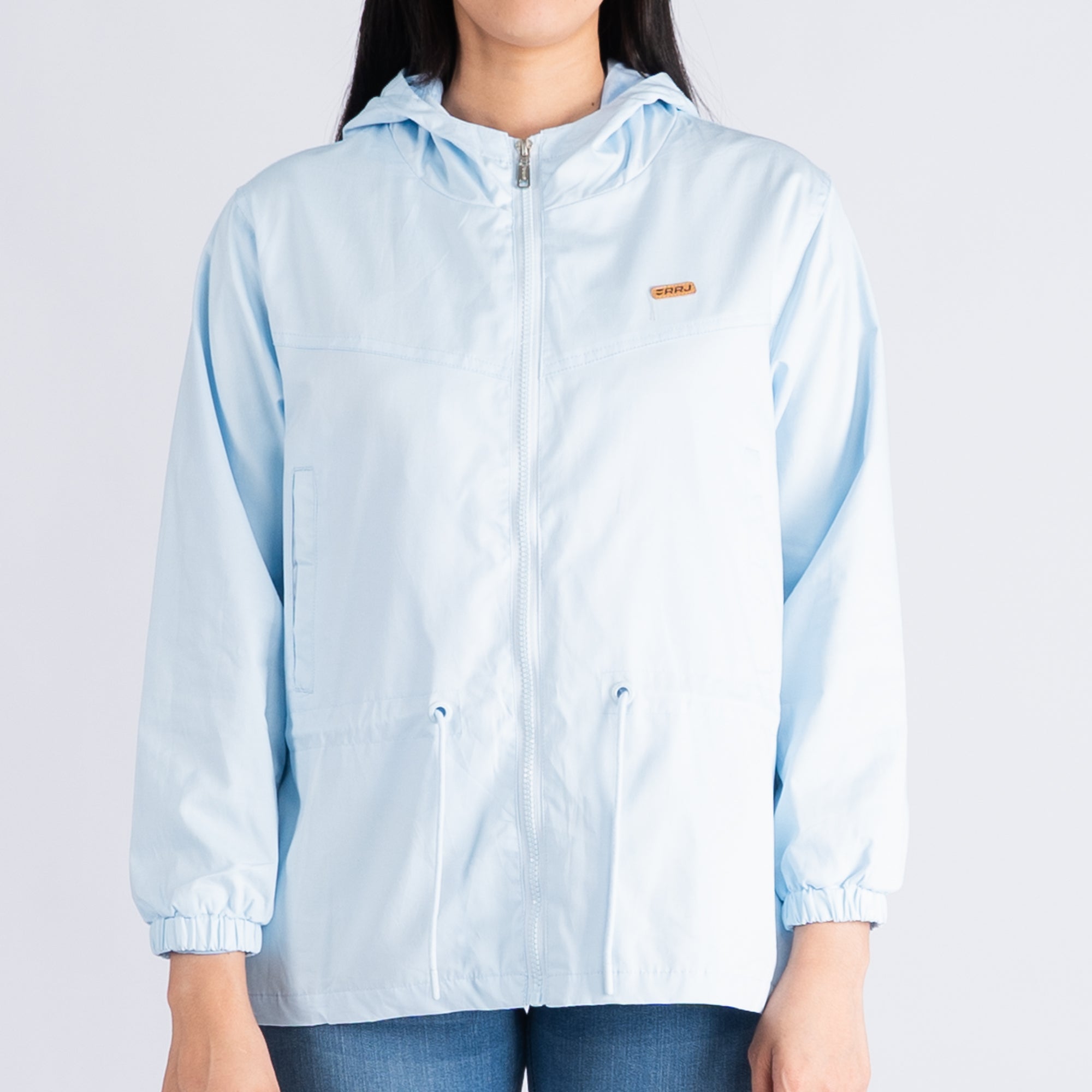 RRJ Basic Jacket for Ladies Relaxed Fitting with hoodie and pocket Nyl Rough Rider Jeans