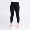 RRJ Basic Denim Pants for Ladies Power Shaper Fitting Extreme Wash Hi Rise Trendy fashion Casual Bottoms Black Jeans for Ladies 151821 (Black)